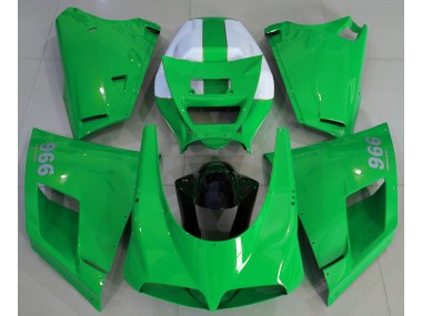 1993-2005 Gloss Green Ducati 996 748 916 998 Fairings