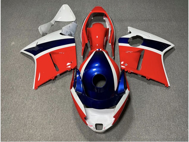 1996-2007 Blue Red and White Honda CBR1100XX Fairings