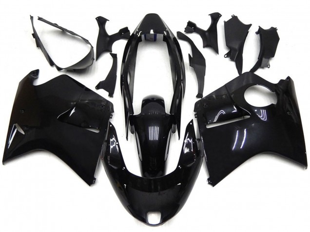 1996-2007 Dark Black Red X Honda CBR1100XX Fairings