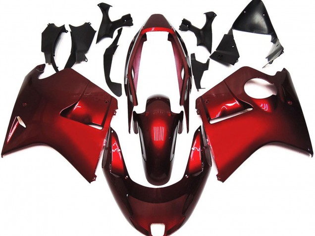 1996-2007 Deep Vibrant Red Honda CBR1100XX Fairings