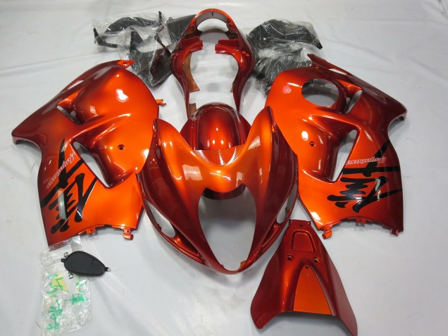 1997-2007 Burnt Orange Suzuki GSXR 1300 Fairings