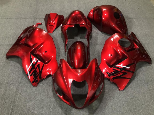 1997-2007 Fire Red Gloss Suzuki GSXR 1300 Fairings 1997-2007 Fire Red Gloss Suzuki GSXR 1300 Fairings