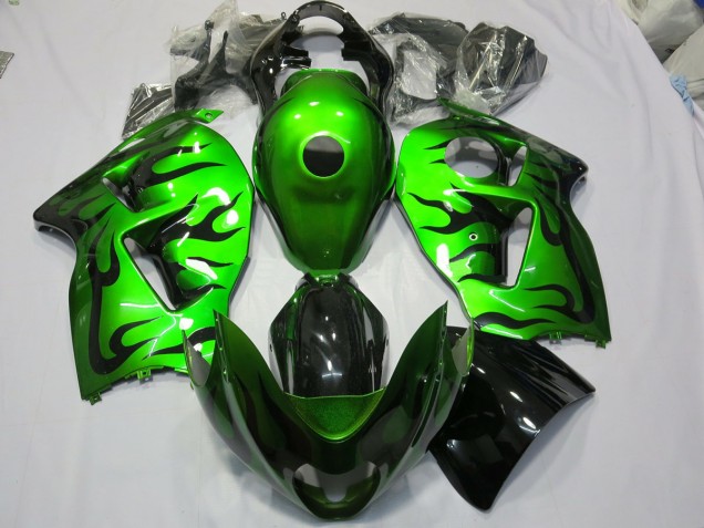 1997-2007 Gloss Green Suzuki GSXR 1300 Fairings 1997-2007 Gloss Green Suzuki GSXR 1300 Fairings