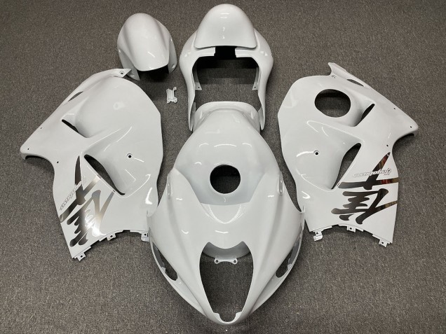 1997-2007 Gloss White Design Suzuki GSXR 1300 Fairings