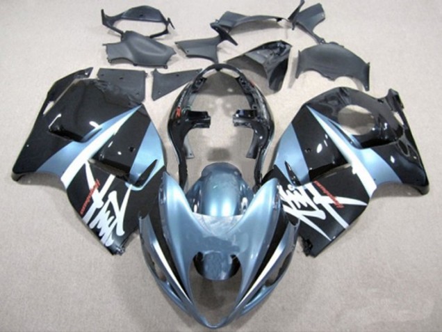 1997-2007 Light Blue and Black Suzuki GSXR 1300 Fairings 1997-2007 Light Blue and Black Suzuki GSXR 1300 Fairings