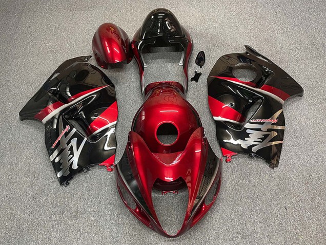 1997-2007 Maroon and Black Style Suzuki GSXR 1300 Fairings 1997-2007 Maroon and Black Style Suzuki GSXR 1300 Fairings