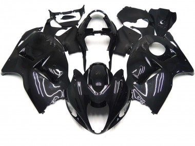 1997-2007 Plain Black Gloss Suzuki GSXR 1300 Fairings