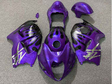 1997-2007 Purple and Black Suzuki GSXR 1300 Fairings
