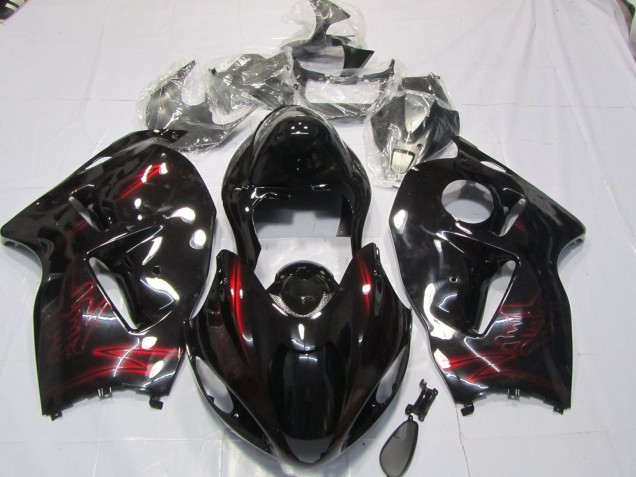 1997-2007 Red Deep Gloss Suzuki GSXR 1300 Fairings 1997-2007 Red Deep Gloss Suzuki GSXR 1300 Fairings
