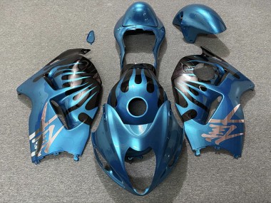 1997-2007 Sky Blue and Black Suzuki GSXR 1300 Fairings
