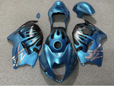 1997-2007 Sky Blue and Black Suzuki GSXR 1300 Fairings
