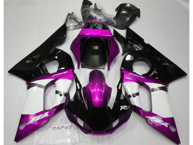 1998-2002 Metallic Pink Yamaha R6 Fairings 1998-2002 Metallic Pink Yamaha R6 Fairings