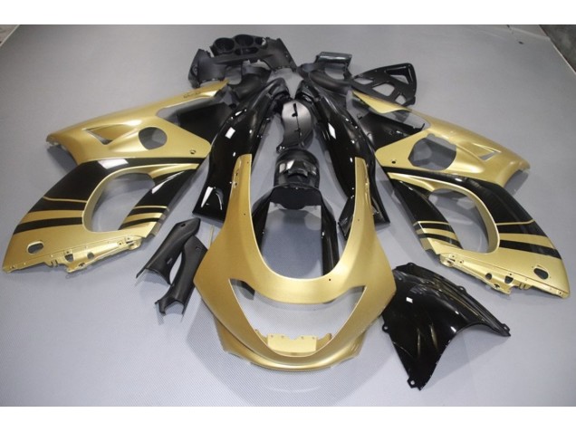1998-2007 Gloss Gold and Black Yamaha YZF600 Fairings 1998-2007 Gloss Gold and Black Yamaha YZF600 Fairings