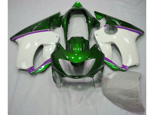 1999-2000 Lizard Green and Purple Honda CBR600 F4 Fairings