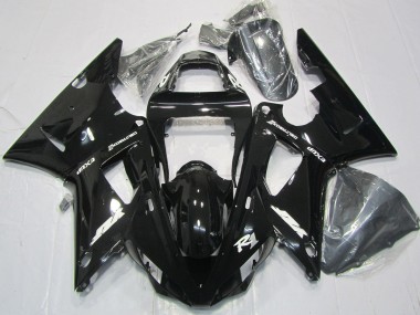 2000-2001 Gloss Black Yamaha R1 Fairings