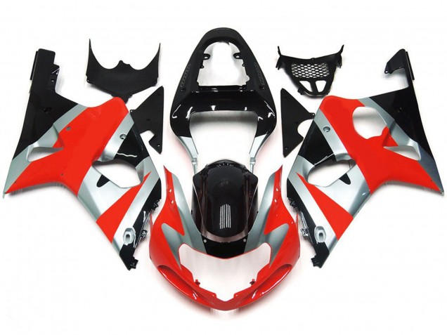 2000-2002 Gloss Red OEM style Kit Suzuki GSXR 1000 Fairings 2000-2002 Gloss Red OEM style Kit Suzuki GSXR 1000 Fairings