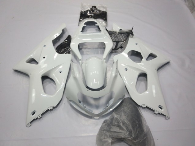 2000-2002 Gloss White Suzuki GSXR 1000 Fairings 2000-2002 Gloss White Suzuki GSXR 1000 Fairings