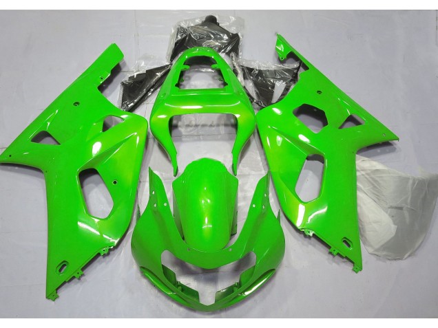 2001-2003 Bright Green Suzuki GSXR 600-750 Fairings 2001-2003 Bright Green Suzuki GSXR 600-750 Fairings