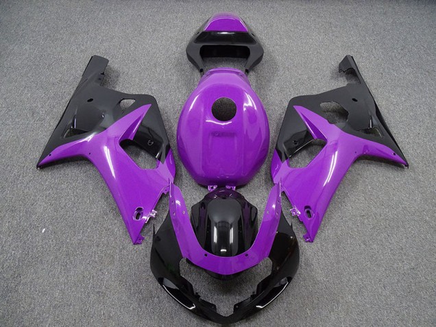 2001-2003 Gloss Purple and Black Suzuki GSXR 600-750 Fairings 2001-2003 Gloss Purple and Black Suzuki GSXR 600-750 Fairings