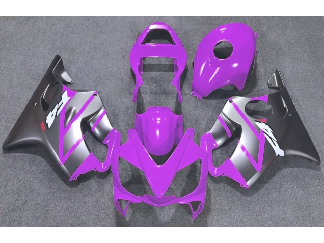 2001-2003 Purple and Matte Silver Honda CBR600 F4i Fairings 2001-2003 Purple and Matte Silver Honda CBR600 F4i Fairings