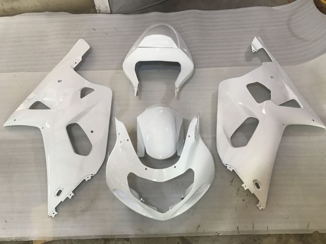 2001-2003 White RS Suzuki GSXR 600-750 Fairings 2001-2003 White RS Suzuki GSXR 600-750 Fairings