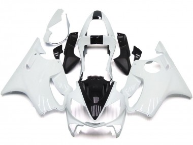 2001-2003 White and Black Honda CBR600 F4i Fairings