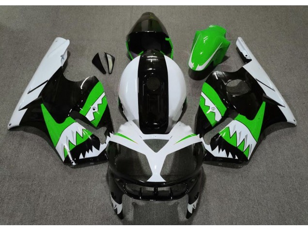 2002-2005 Green Shark Kawasaki ZX12R Fairings
