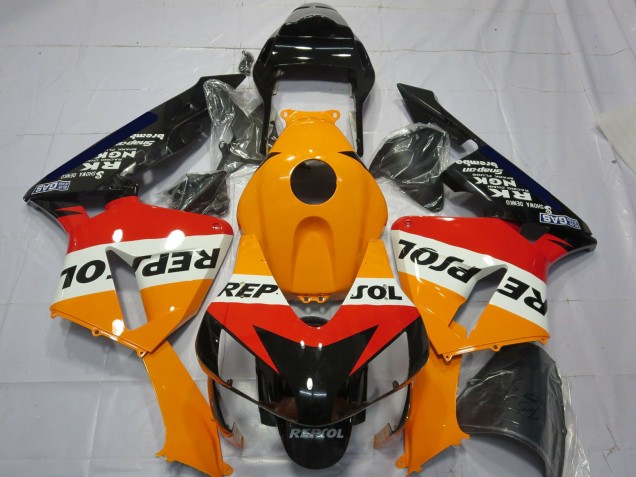 2003-2004 Classic Repsol Honda CBR600RR Fairings 2003-2004 Classic Repsol Honda CBR600RR Fairings