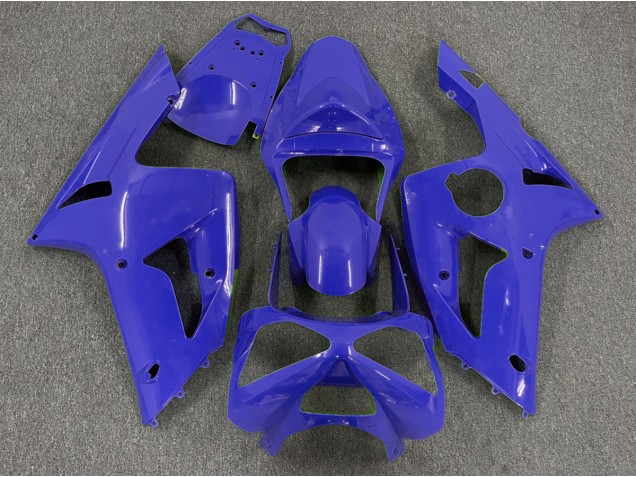 2003-2004 Dark Blue Plain Kawasaki ZX6R Fairings 2003-2004 Dark Blue Plain Kawasaki ZX6R Fairings