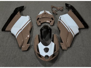 2003-2004 Gloss Brown & White Ducati 749 999 Fairings