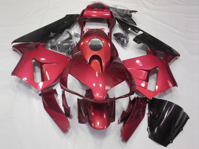 2003-2004 Gloss Candy Red Honda CBR600RR Fairings 2003-2004 Gloss Candy Red Honda CBR600RR Fairings