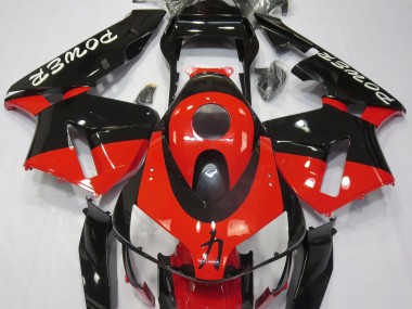 2003-2004 Gloss Red Power Honda CBR600RR Fairings
