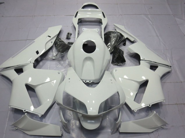 2003-2004 Gloss White Plain Honda CBR600RR Fairings 2003-2004 Gloss White Plain Honda CBR600RR Fairings