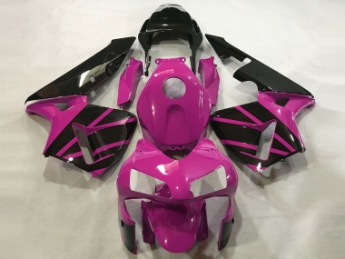 2003-2004 Hot Pink & Gloss Black Honda CBR600RR Fairings
