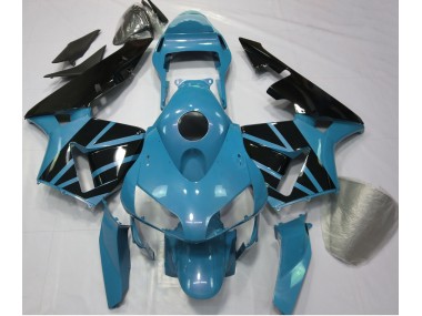 2003-2004 Light Blue & Gloss Black Honda CBR600RR Fairings
