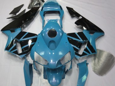 2003-2004 Light Blue & Gloss Black Honda CBR600RR Fairings