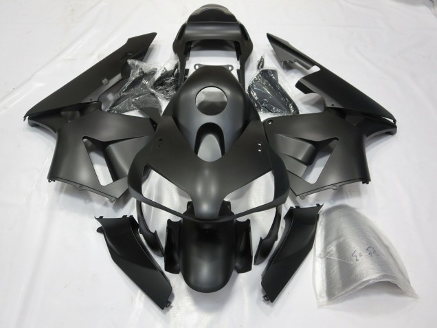2003-2004 Matte Black Honda CBR600RR Fairings