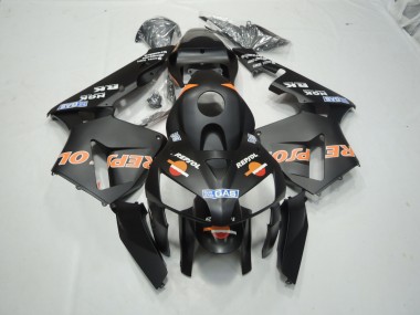 2003-2004 Matte Black Repsol Honda CBR600RR Fairings
