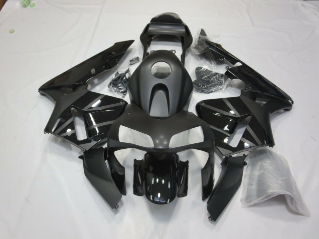 2003-2004 Matte Black With Honda CBR600RR Fairings 2003-2004 Matte Black With Honda CBR600RR Fairings