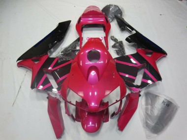 2003-2004 Pink and Black Honda CBR600RR Fairings