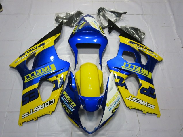 2003-2004 Pirelli Suzuki GSXR 1000 Fairings 2003-2004 Pirelli Suzuki GSXR 1000 Fairings
