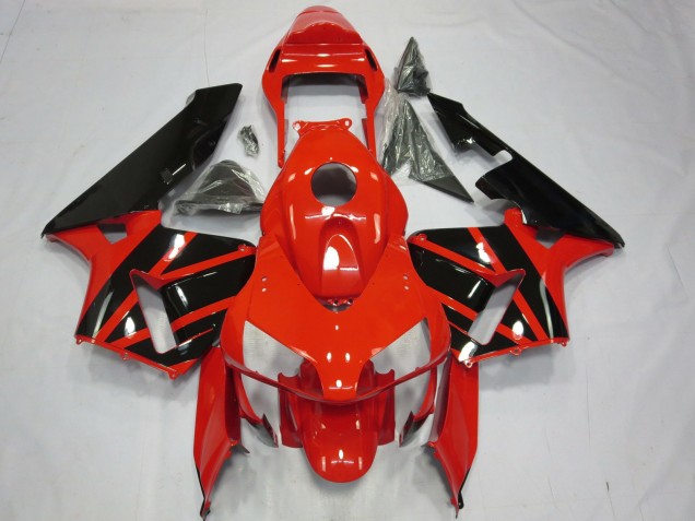 2003-2004 Red Black OEM Style Honda CBR600RR Fairings