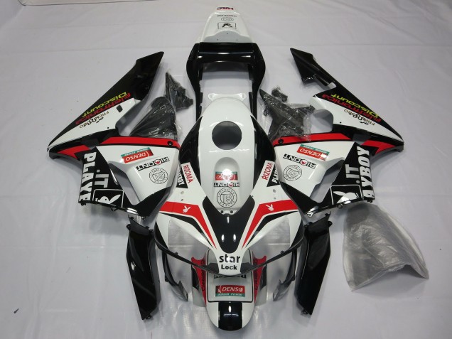 2003-2004 Red Playboy Honda CBR600RR Fairings 2003-2004 Red Playboy Honda CBR600RR Fairings