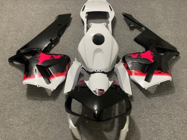 2003-2004 Red Splatter Honda CBR600RR Fairings
