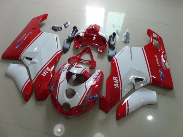 2003-2004 Red and White Ducati 749 999 Fairings