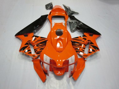 2003-2004 Tribal Orange Honda CBR600RR Fairings