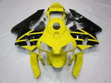 2003-2004 Yellow & Black OEM Style Honda CBR600RR Fairings