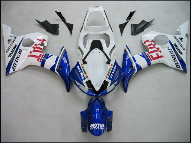 2003-2005 Blue Fiat Yamaha R6 Fairings