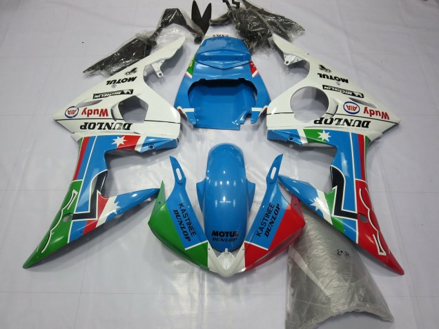 2003-2005 Classic Dunlop Yamaha R6 Fairings 2003-2005 Classic Dunlop Yamaha R6 Fairings