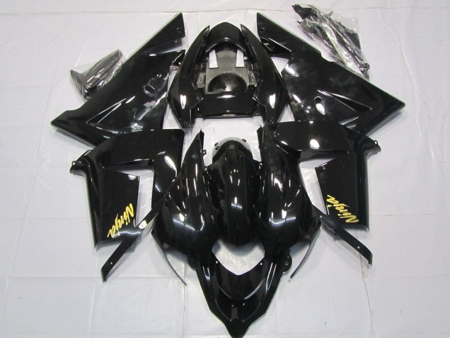 2004-2005 Black Gold Kawasaki ZX10R Fairings